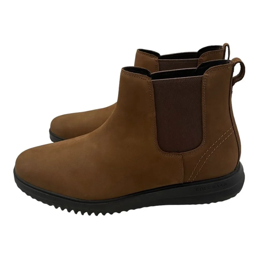 Cole Haan‎ Grand Plus Chelsea Boots Men's Size 11.5 Brown Lumber/Java C38789 NEW